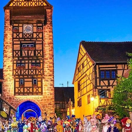 Charme,Detente Et Vue Imprenable En Centre Ville Riquewihr Exterior foto